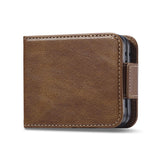 LC.IMEEKE For Samsung Galaxy Z Flip8 Leather Case RFID Blocking Card Slots Phone Cover