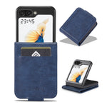 LC.IMEEKE For Samsung Galaxy Z Flip8 Leather Case RFID Blocking Card Slots Phone Cover