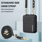LC.IMEEKE L1 for Samsung Galaxy Z Flip8 Case Leather+PC Phone Cover with Straps Card Slots