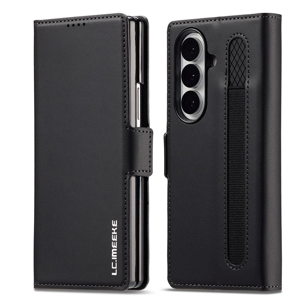 LC.IMEEKE L1 Series for Samsung Galaxy Z Fold8 Ultra Case PU Leather Wallet Stand Protective Phone Cover