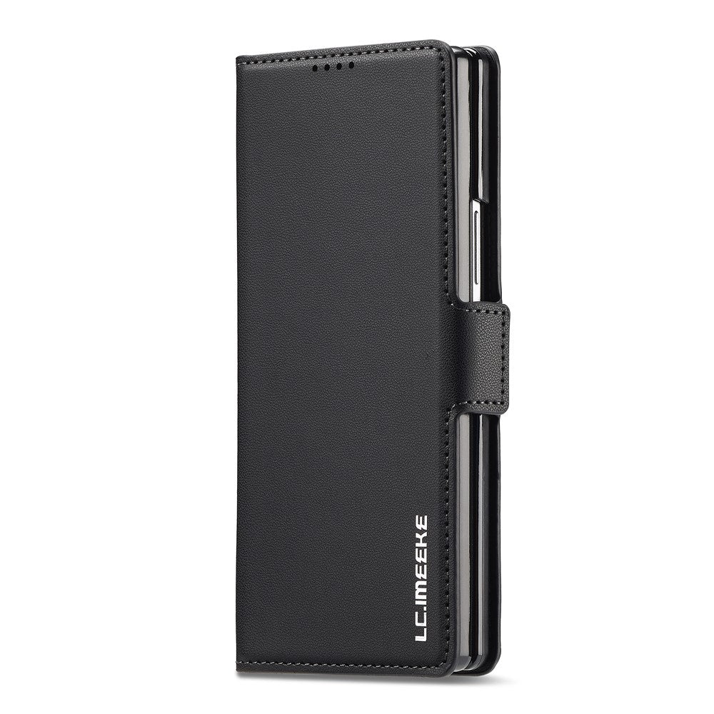 LC.IMEEKE L1 Series for Samsung Galaxy Z Fold8 Ultra Case PU Leather Wallet Stand Protective Phone Cover