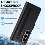 LC.IMEEKE L1 Series for Samsung Galaxy Z Fold8 Ultra Case PU Leather Wallet Stand Protective Phone Cover