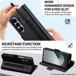 LC.IMEEKE L1 Series for Samsung Galaxy Z Fold8 Ultra Case PU Leather Wallet Stand Protective Phone Cover