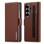 LC.IMEEKE L1 Series for Samsung Galaxy Z Fold8 Ultra Case PU Leather Wallet Stand Protective Phone Cover