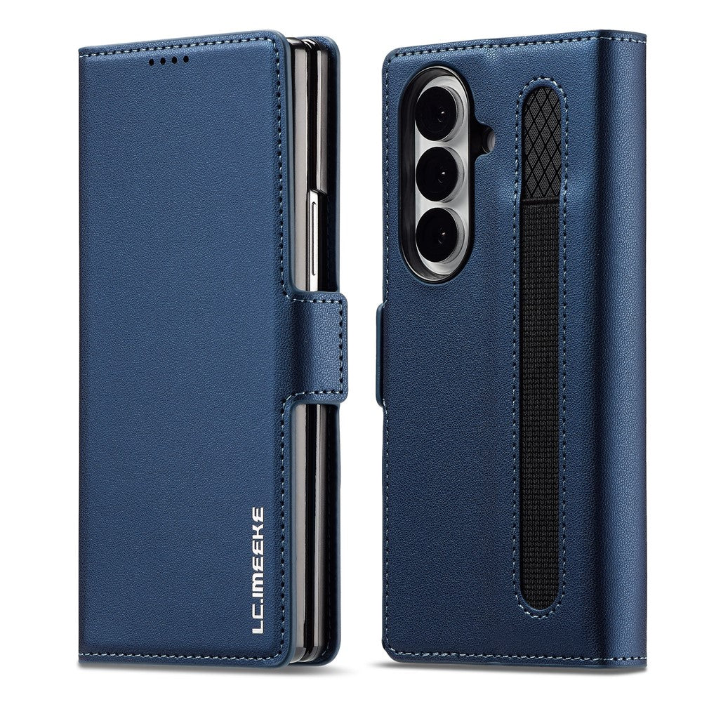 LC.IMEEKE L1 Series for Samsung Galaxy Z Fold8 Ultra Case PU Leather Wallet Stand Protective Phone Cover