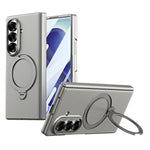 Samsung Galaxy Z Fold8 Ultra-skal Magnetiskt roterande stöd Hårt PC-mobilskal med härdat glasfilm