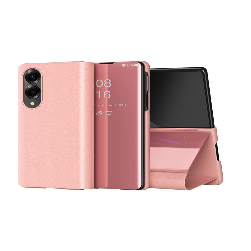 Til Samsung Galaxy Z Fold8 Flip Lædercover med Stand Fuld Beskyttende Telefonetui