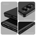Til Samsung Galaxy Z Fold8 Flip Lædercover med Stand Fuld Beskyttende Telefonetui