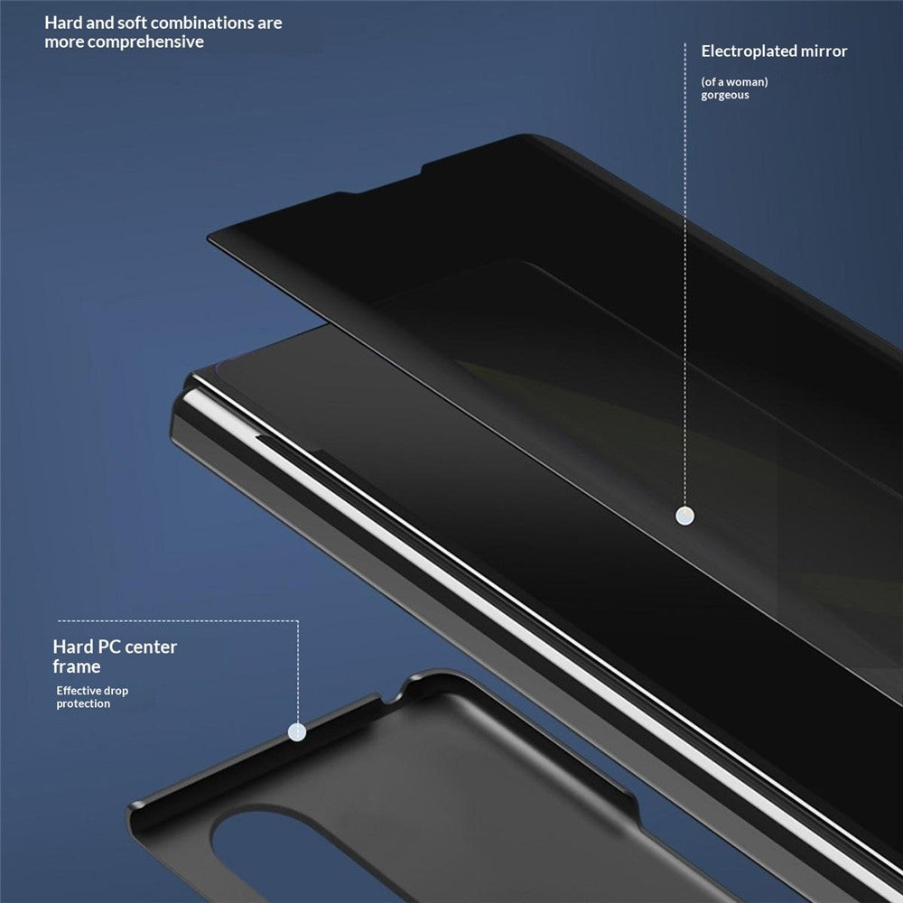 Til Samsung Galaxy Z Fold8 Flip Lædercover med Stand Fuld Beskyttende Telefonetui