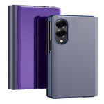 Til Samsung Galaxy Z Fold8 Flip Lædercover med Stand Fuld Beskyttende Telefonetui