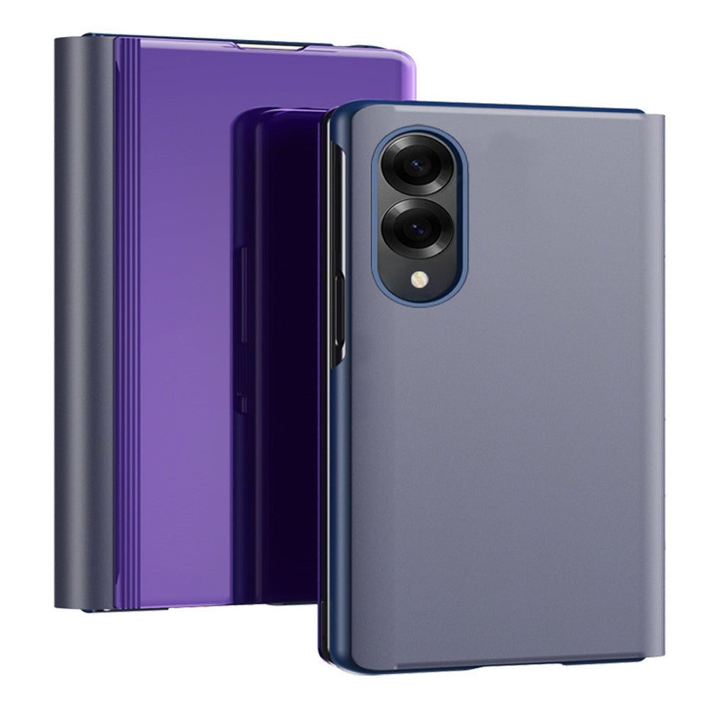 Til Samsung Galaxy Z Fold8 Flip Lædercover med Stand Fuld Beskyttende Telefonetui