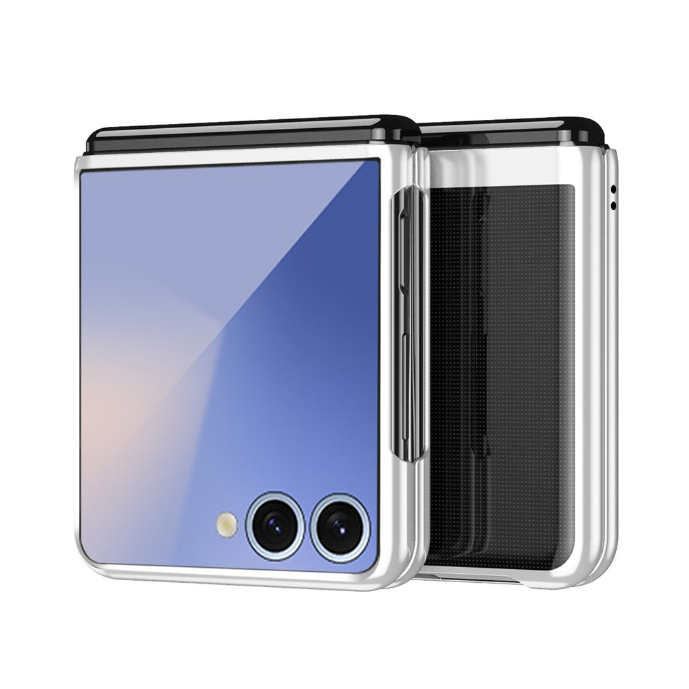 Til Samsung Galaxy Z Flip8 Cover Gennemsigtigt PC Galvanisering Hårdt Telefoncover