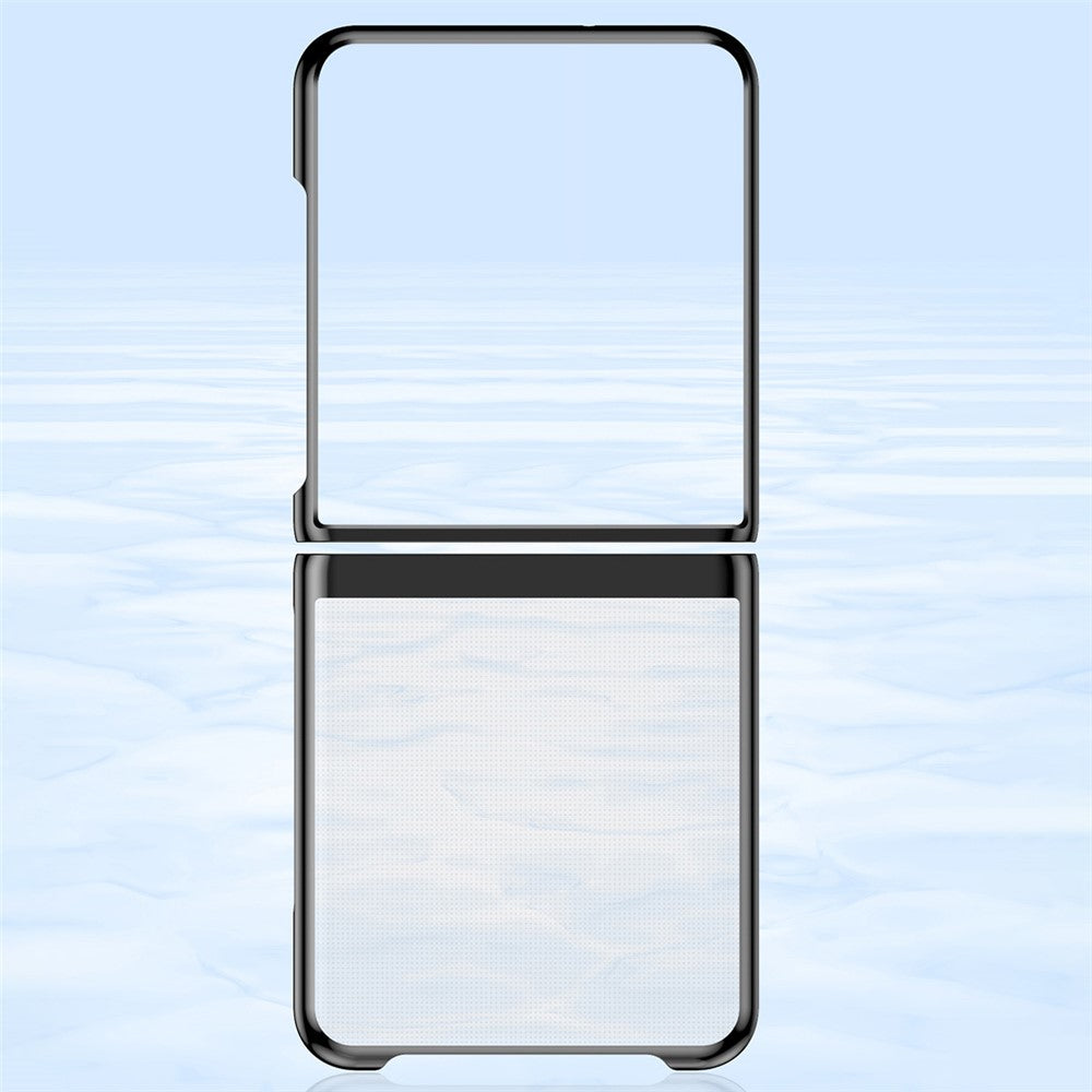 Til Samsung Galaxy Z Flip8 Cover Gennemsigtigt PC Galvanisering Hårdt Telefoncover