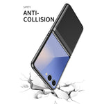 Til Samsung Galaxy Z Flip8 Cover Gennemsigtigt PC Galvanisering Hårdt Telefoncover