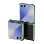 Til Samsung Galaxy Z Flip8 Cover Gennemsigtigt PC Galvanisering Hårdt Telefoncover