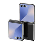 Til Samsung Galaxy Z Flip8 Cover Gennemsigtigt PC Galvanisering Hårdt Telefoncover