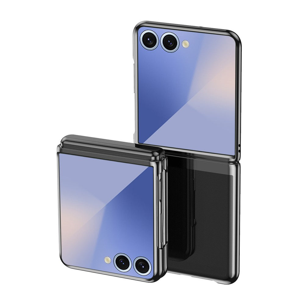 Til Samsung Galaxy Z Flip8 Cover Gennemsigtigt PC Galvanisering Hårdt Telefoncover