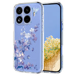 For Xiaomi 17T Pro Case Butterfly Floral Pattern Printing TPU Phone Back Cover