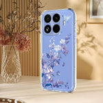 For Xiaomi 17T Pro Case Butterfly Floral Pattern Printing TPU Phone Back Cover