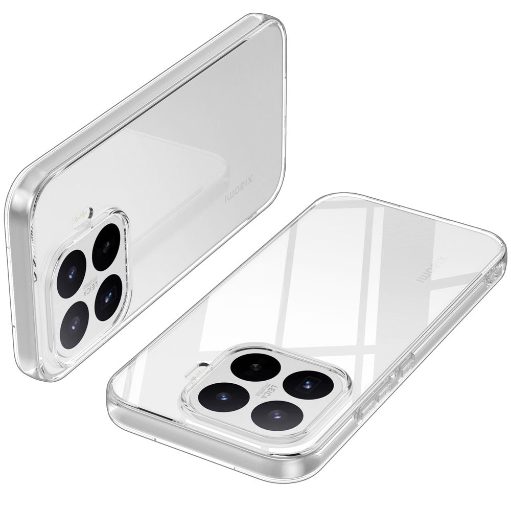 Xiaomi 17T-skal Anti-fingeravtryck Kristallklart TPU-mobilskal