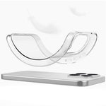 Xiaomi 17T-skal Anti-fingeravtryck Kristallklart TPU-mobilskal