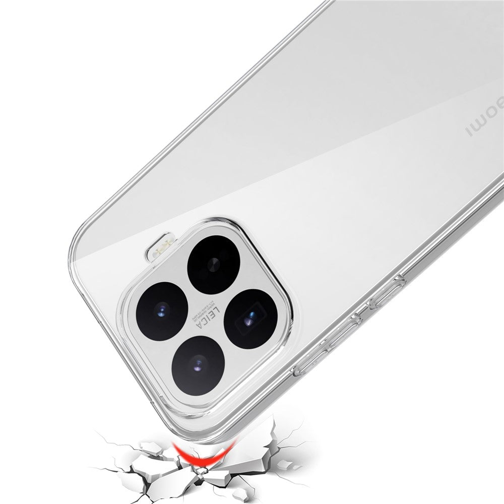 Xiaomi 17T-skal Anti-fingeravtryck Kristallklart TPU-mobilskal
