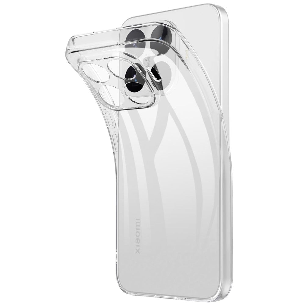 For Xiaomi 17T Pro Case Anti-Fingerprint Crystal Clear TPU Phone Cover