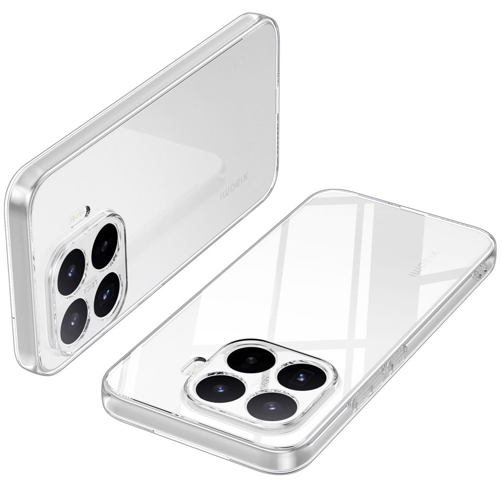 Xiaomi 17T Pro-skal Anti-fingeravtryck Kristallklart TPU-mobilskal