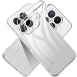 Xiaomi 17T Pro-skal Anti-fingeravtryck Kristallklart TPU-mobilskal