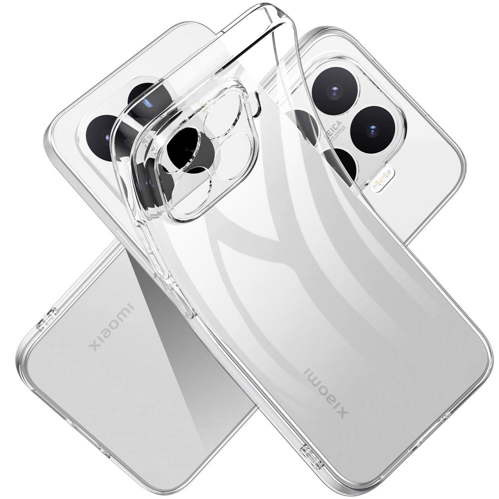 Xiaomi 17T Pro-skal Anti-fingeravtryck Kristallklart TPU-mobilskal