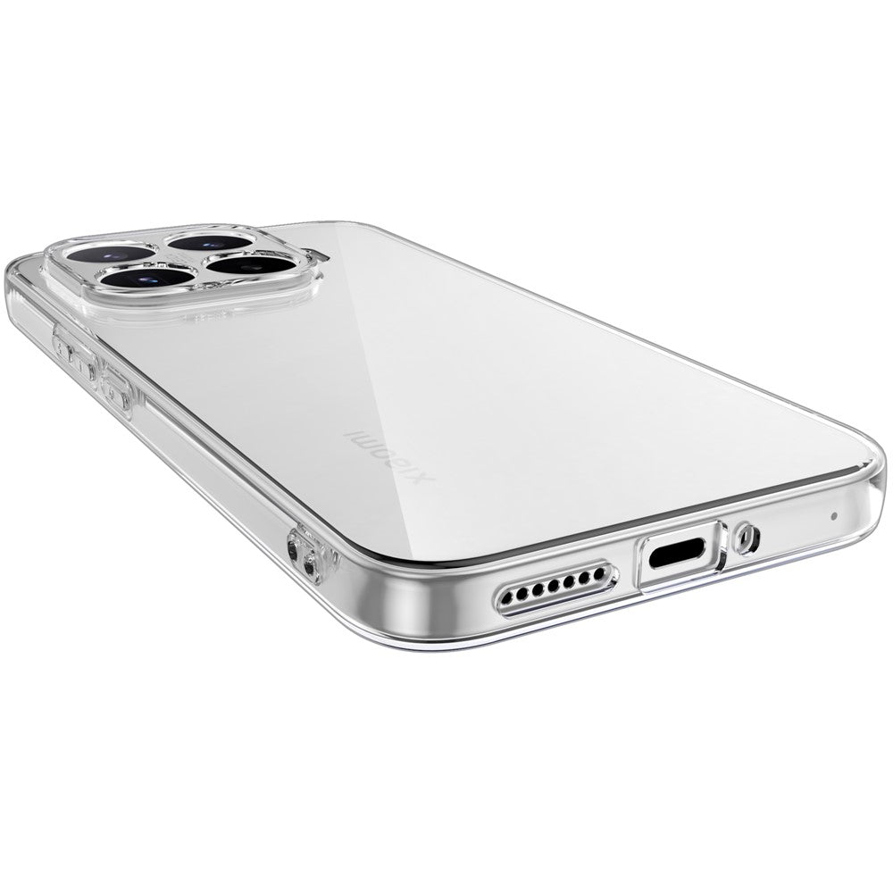 Xiaomi 17T Pro-skal Anti-fingeravtryck Kristallklart TPU-mobilskal