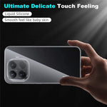 For Xiaomi 17T Clear TPU Anti-Scratch Phone Case + 2.5D Arc Edge Screen Protector
