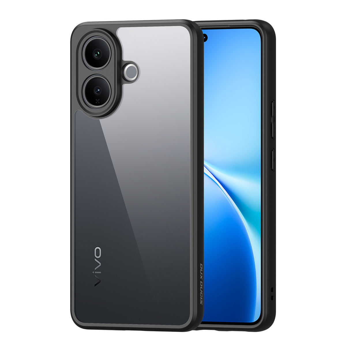DUX DUCIS til vivo V60 Lite 5G / vivo V60 Lite 4G / vivo V70 Lite 5G Aimo Series PC + TPU Gennemsigtigt Bagcover (REACH certificering)
