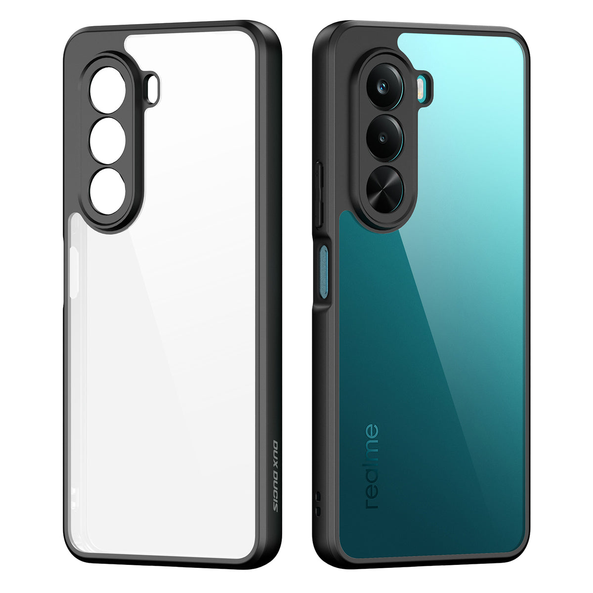 DUX DUCIS for Realme P4x 5G / OnePlus Nord CE6 Lite 5G Aimo Series PC + TPU Clear Back Phone Cover (REACH Certification)