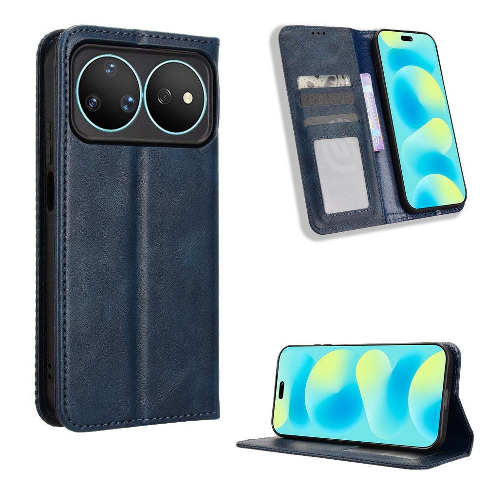 For Huawei nova 16 Pro 5G / Huawei nova 16 Ultra 5G Leather Case Wallet Stand Retro Texture Phone Cover