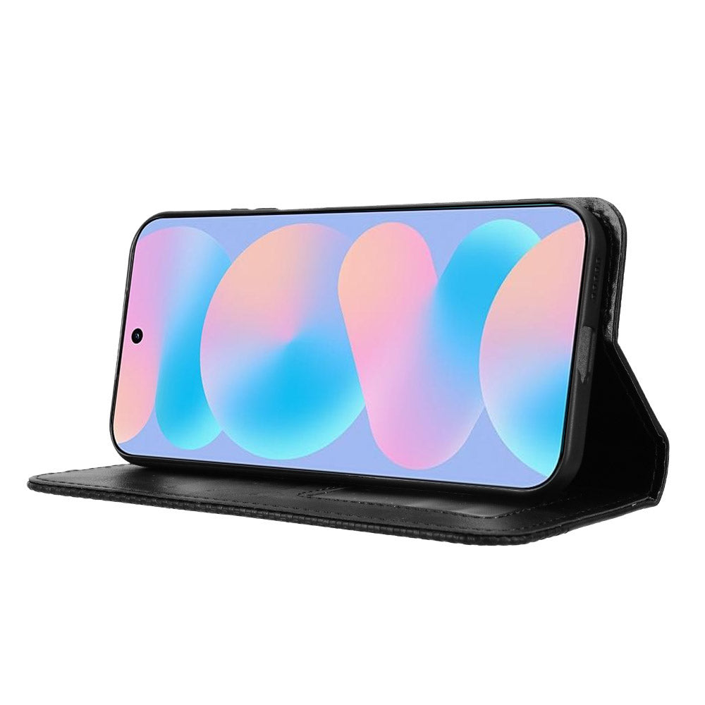 Huawei Nova 16s 5G / 16 5G Läderfodral Plånboksfodral Retro Textur mobilskal