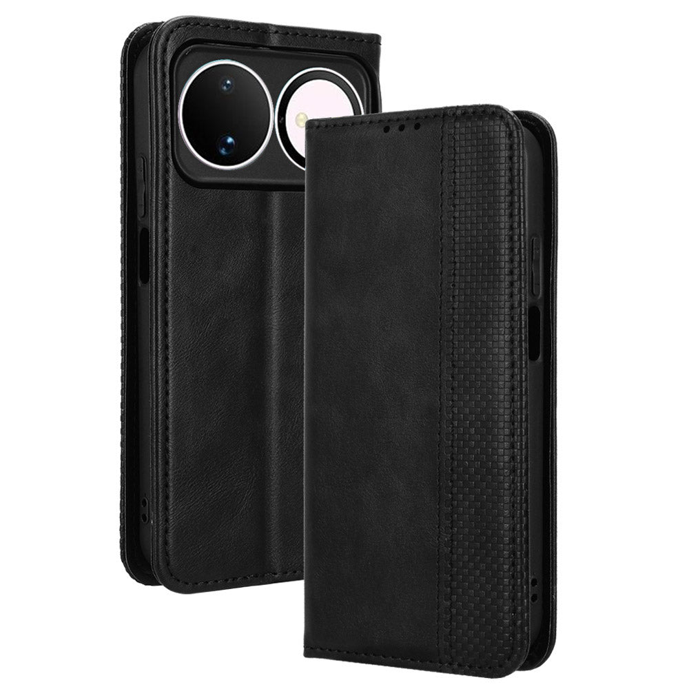 Huawei Nova 16s 5G / 16 5G Läderfodral Plånboksfodral Retro Textur mobilskal