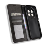 For Huawei Enjoy 90 Pro Max / Huawei nova 15 Max Leather Case Wallet Stand Retro Texture Phone Cover