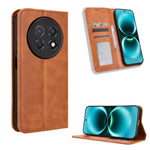 For Huawei Enjoy 90 Pro Max / Huawei nova 15 Max Leather Case Wallet Stand Retro Texture Phone Cover