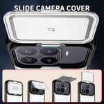 For Xiaomi 17T Pro Case with Slide Camera Cover Kickstand PC + TPU Protective Phone Shell