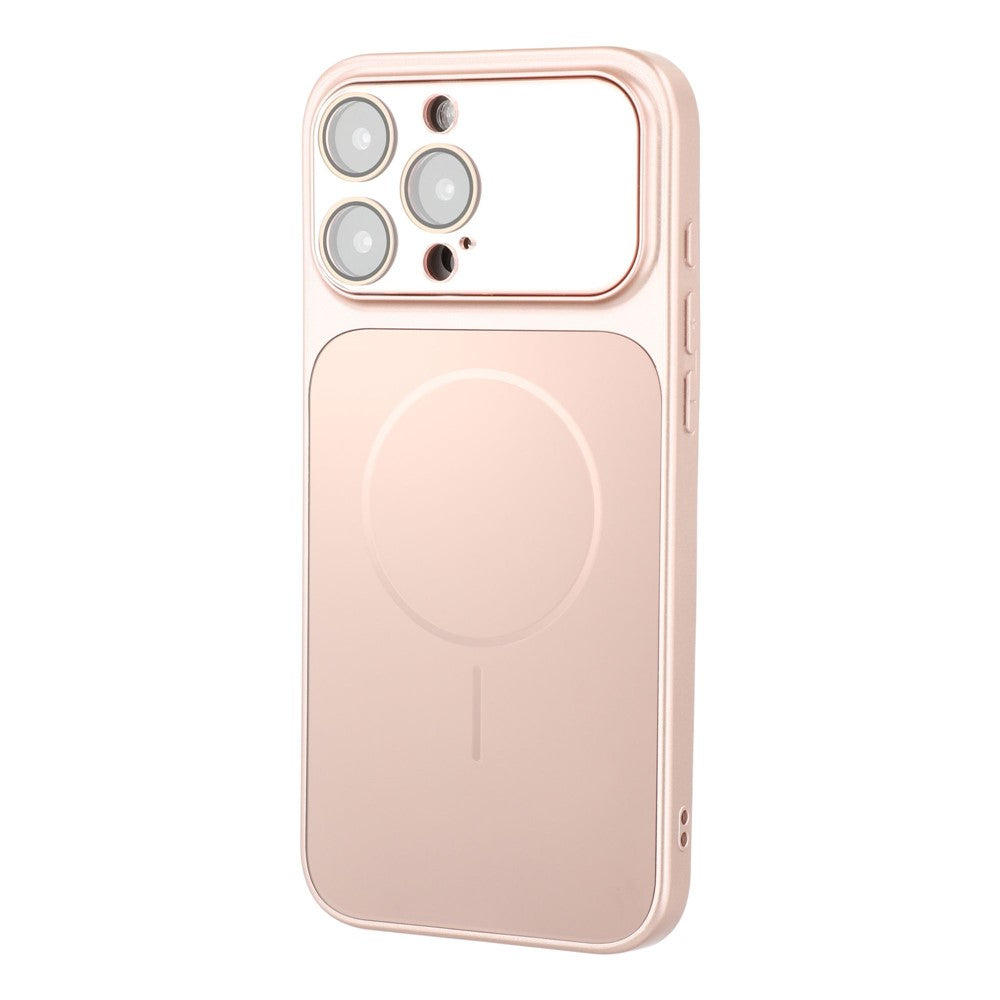 Til iPhone 16 Pro Magnetisk Cover AG Mat PC + TPU Stødsikkert Telefoncover med Linsefilm