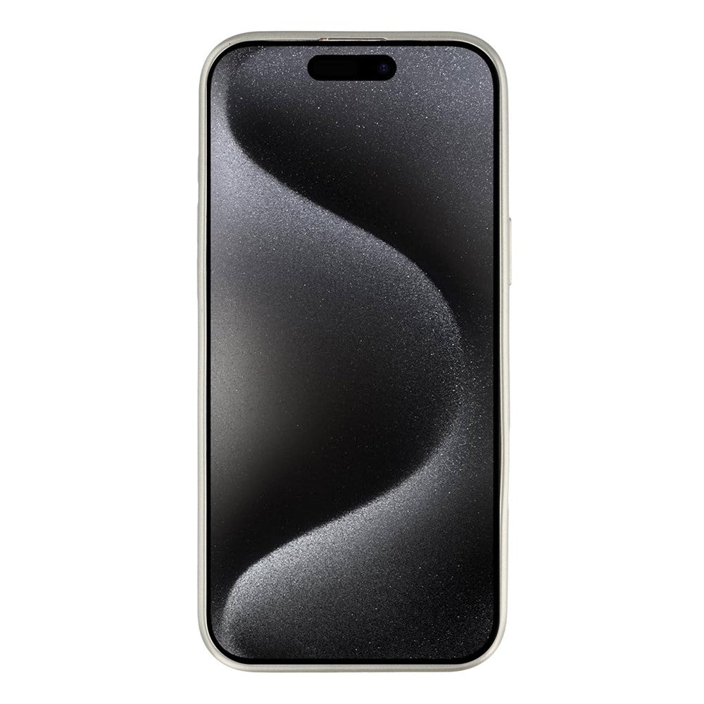 For iPhone 15 Pro Magnetic Case AG Matte PC + TPU Shockproof Phone Cover with Lens Film
