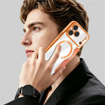 For iPhone 17 Pro Max Magnetic Case RFID Blocking Card Slots Leather Cover