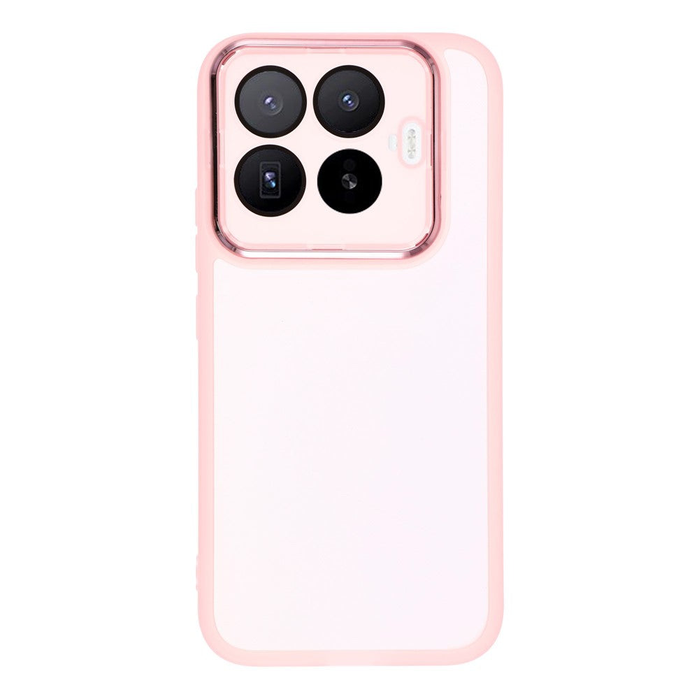 For Xiaomi 17T Case Electroplated Camera Frame TPU Phone Cover