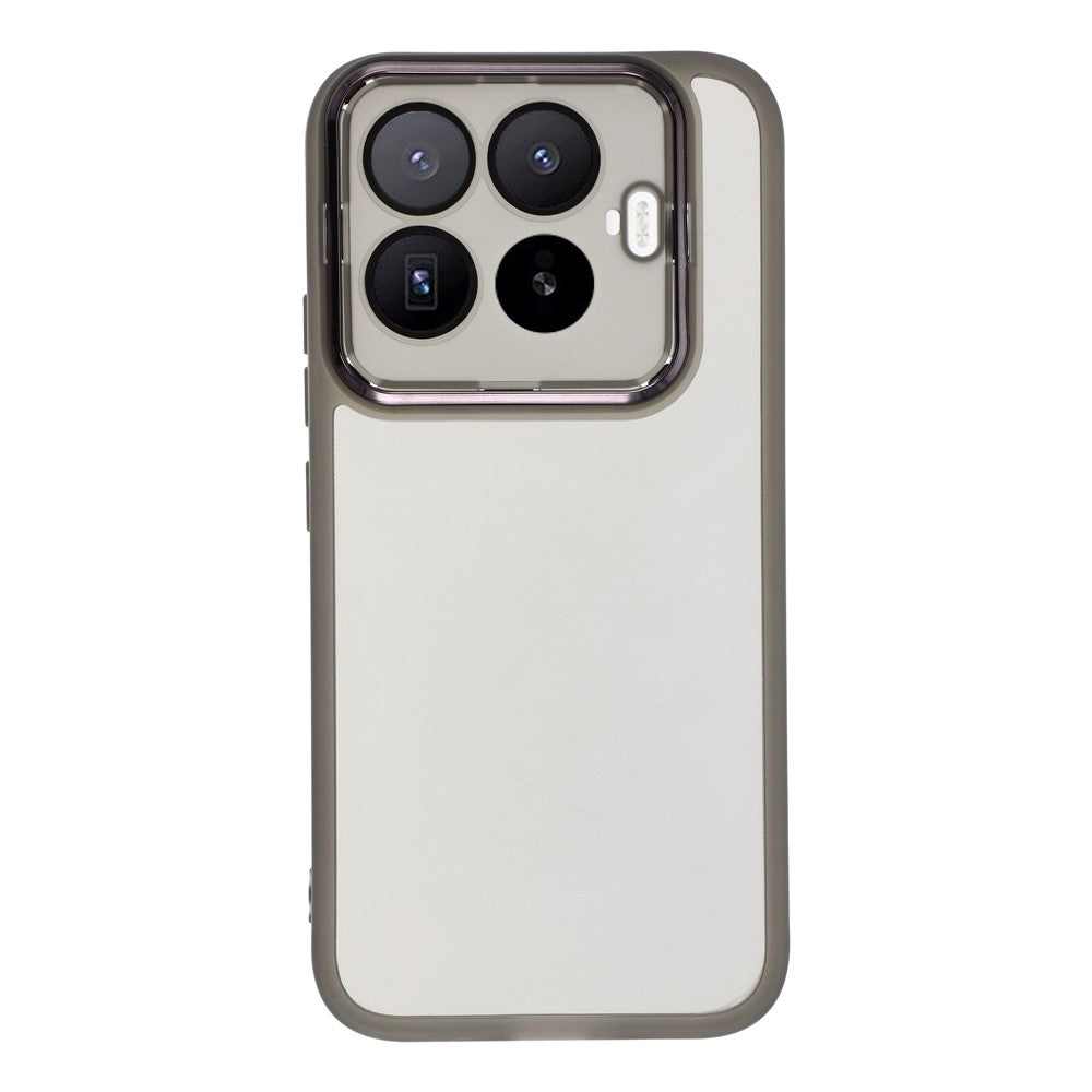 For Xiaomi 17T Case Electroplated Camera Frame TPU Phone Cover