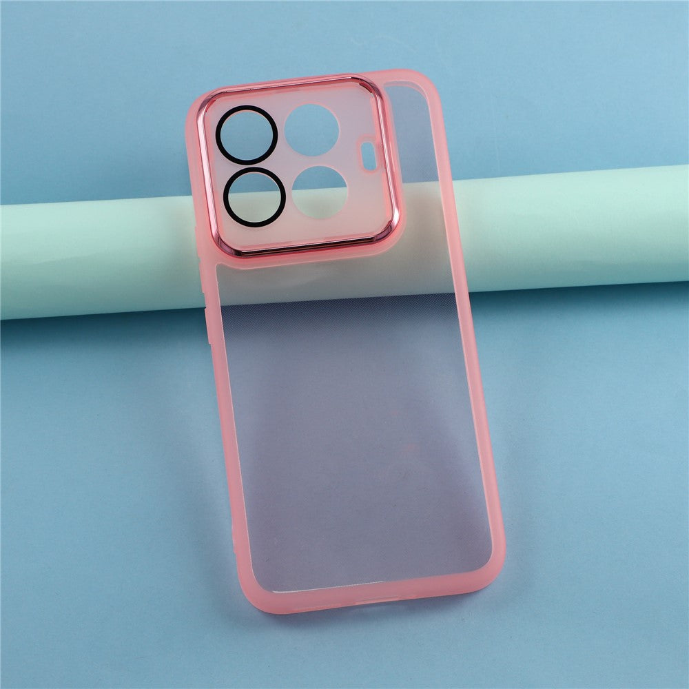 For Xiaomi 17T Pro Case Electroplated Camera Frame TPU Phone Cover