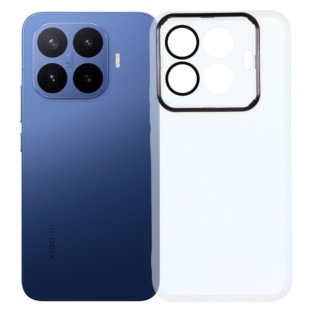 For Xiaomi 17T Pro Case Electroplated Camera Frame TPU Phone Cover