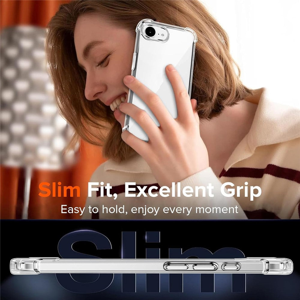 For iPhone 17e / 16e Case Military Grade Drop Protection Acrylic + TPU Phone Cover