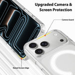 For iPhone 18 Pro Max / 17 Pro Max Magnetic Case TPU + Acrylic Phone Cover with Camera Control Button