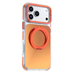 For iPhone 18 Pro Max / 17 Pro Max Magnetic Case Chameleon Gradient TPU + Acrylic Phone Cover with 360 Degree Rotating Kickstand